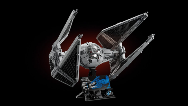 Lego mostra seu próximo modelo Star Wars Tie Interceptor