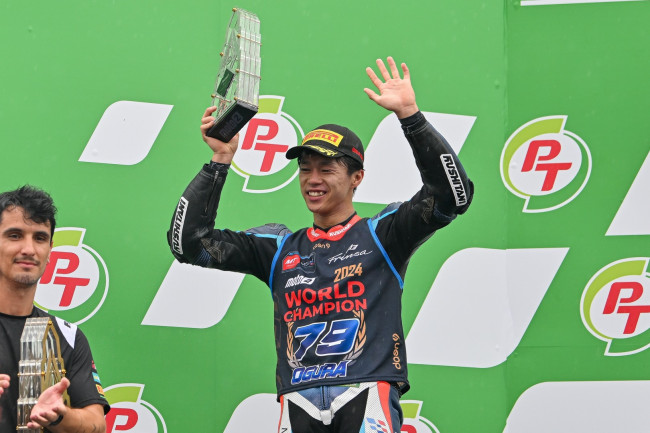 Ai Ogura se torna o primeiro piloto japonês a subir ao pódio da MotoGP desde Nakasuga em 2012