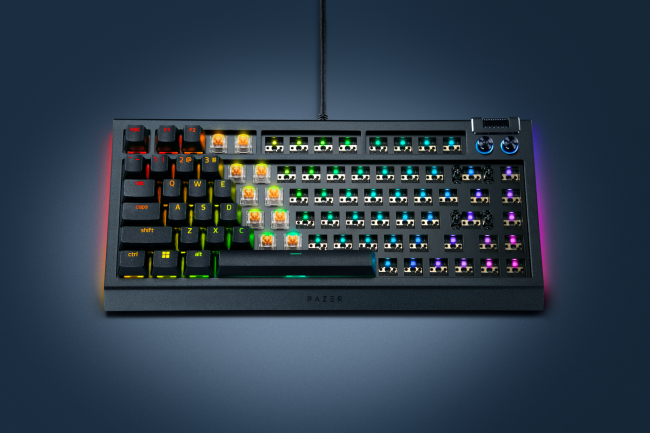 Razer lançou um teclado sem teclas