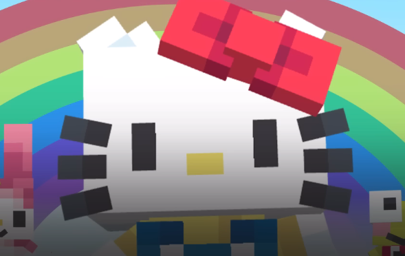 Hello Kitty se junta a Minecraft na mais recente adição ao jogo