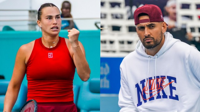 Sabalenka e Kyrgios participarão da nova "Batalha dos Sexos" em dezembro