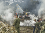 Acidente de avi&atilde;o militar colombiano mata 66