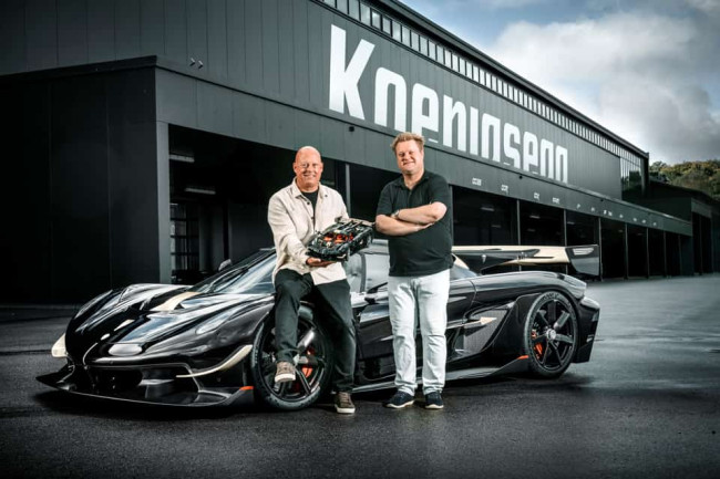 Lego fez uma versão em tamanho real da Lança Koenigsegg Sadair que atingiu 111 km/h