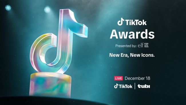 TikTok anuncia primeira premiação nos EUA