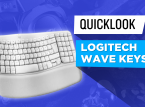 O novo teclado Wave Keys da Logitech oferece algum conforto ergonômico