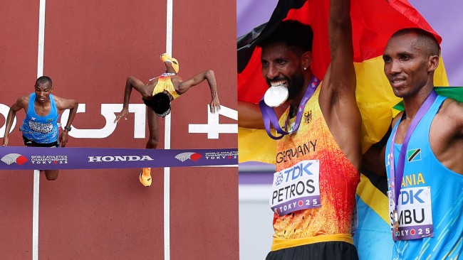 Maratona no Campeonato Mundial de Atletismo de Tóquio 2025 decidida por 3 centisegundos