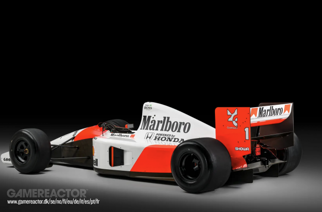 O McLaren MP4/6 de Senna 1991 está à venda