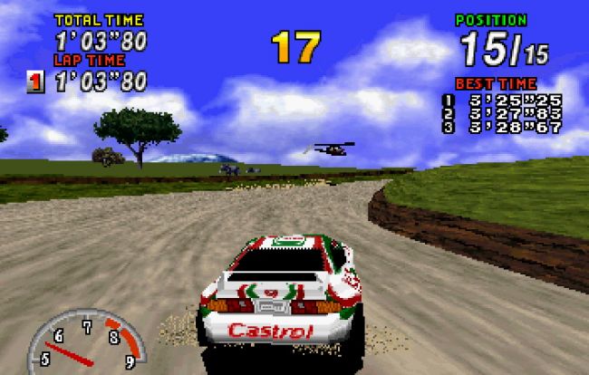 A trilha sonora do Sega Rally já está disponível para streaming