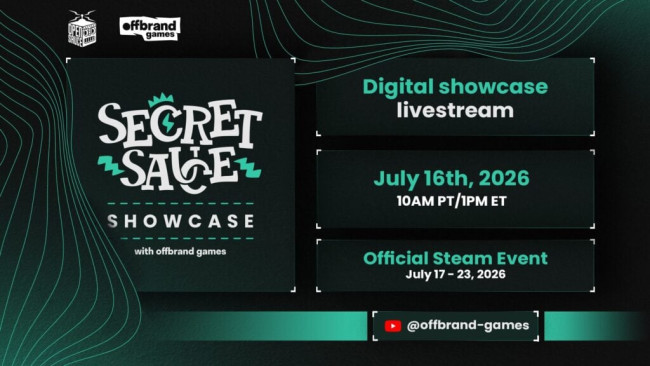 Secret Sauce Showcase retorna em julho, com mais de 70 jogos indie a serem apresentados