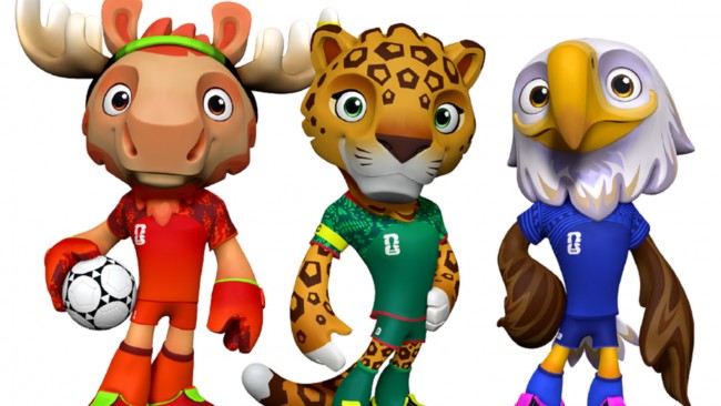 Conheça Maple, Zayu e Clutch, os mascotes da Copa do Mundo de 2026
