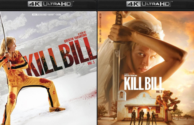 Kill Bill 1 & 2: lançamento em 4K Ultra HD previsto para janeiro de 2025