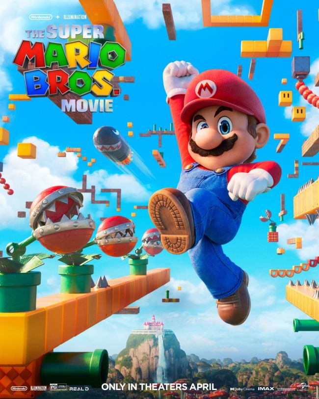 The Super Mario Bros. Movie recebeu dois novos cartazes