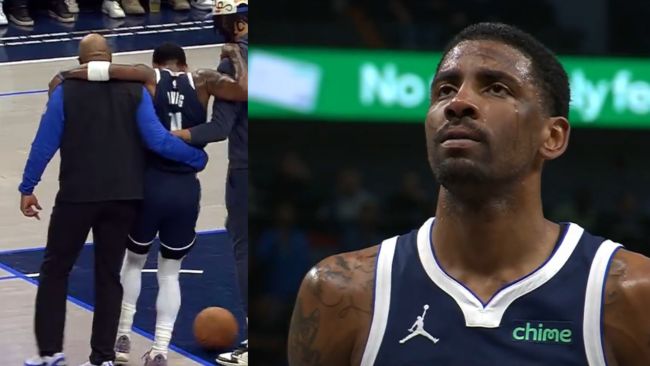 Momento poderoso na NBA: Kyrie Irving opta por fazer lances livres apesar de ter uma lesão no final da temporada