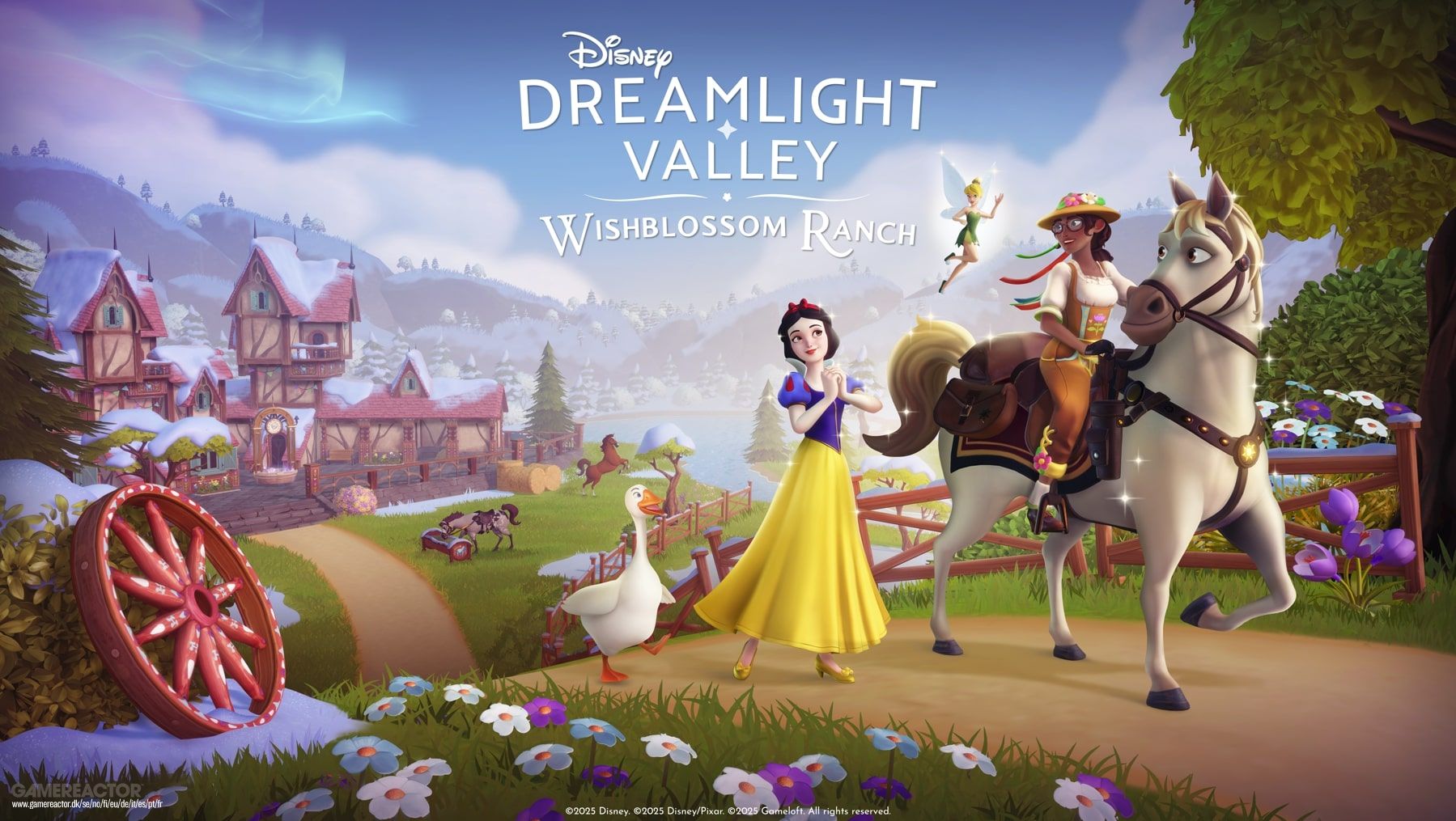 Disney Dreamlight Valley anuncia transmissão especial amanhã para mostrar a próxima expansão, Wishblossom Ranch