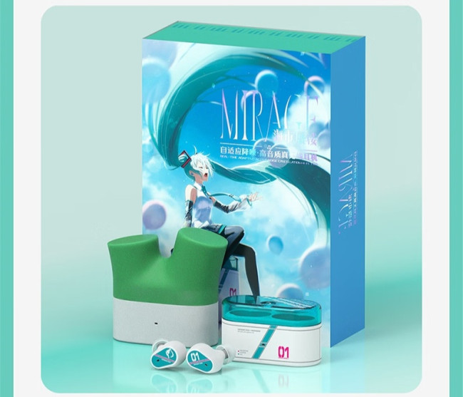 Hatsune Miku vai receber fones de ouvido sem fio oficiais