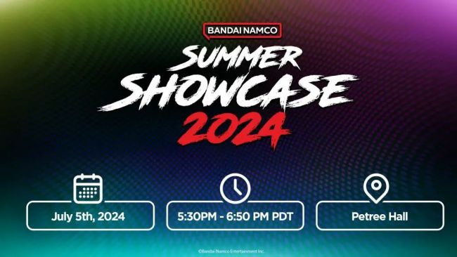 Bandai Namco confirma Summer Showcase no próximo mês