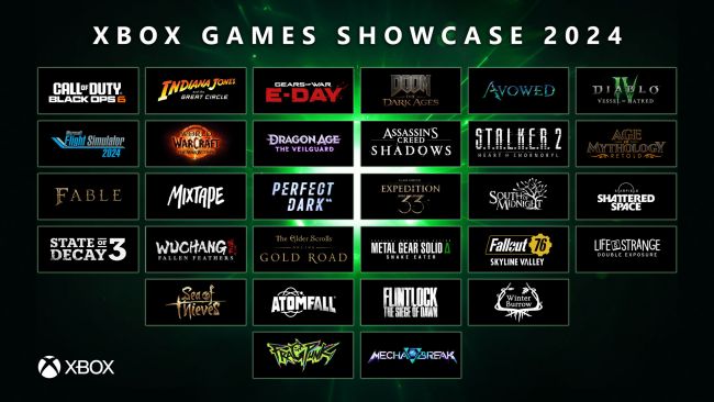 Tudo o que aconteceu no Xbox Games Showcase 2024