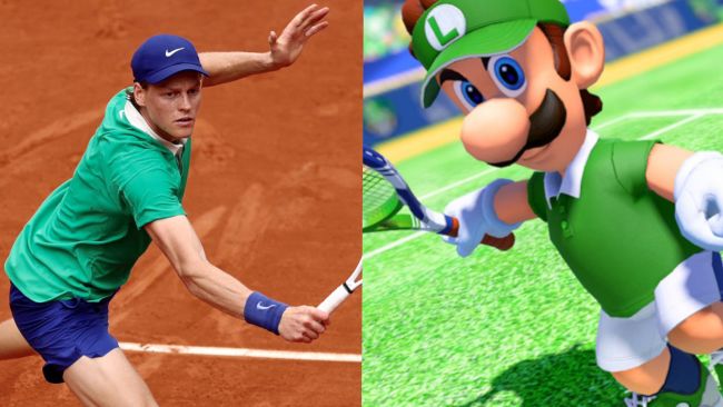 Jannik Sinner reage a memes comparando-o a Luigi de Super Mario