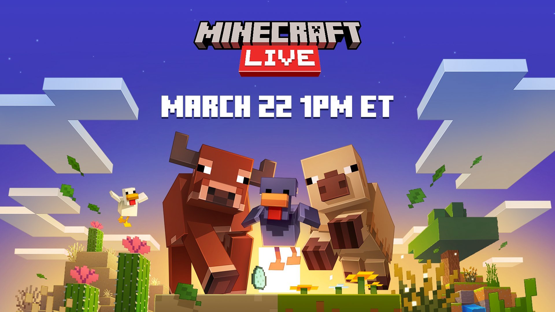 O próximo Minecraft Live está planejado para o final deste mês
