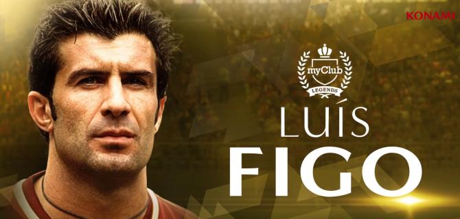 Luís Figo é a próxima lenda de PES 2018