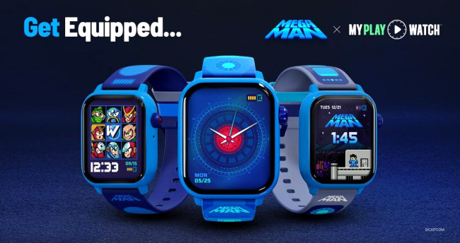 Confira esse smartwatch do Mega Man muito legal
