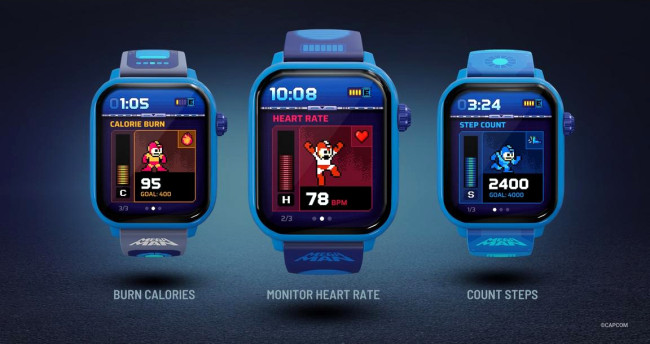 Confira esse smartwatch do Mega Man muito legal