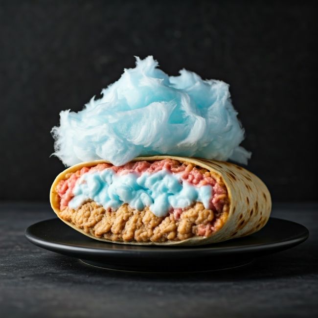 Se você está procurando uma nova maneira de entrar em coma de açúcar, este estádio tem um burrito de algodão doce