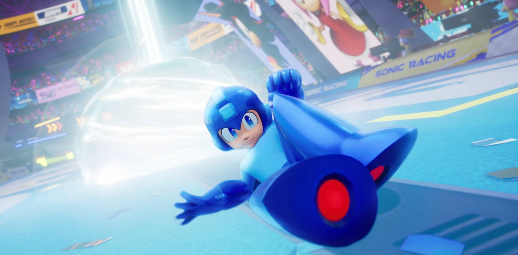 Mega Man se junta a Sonic Racing: Crossworlds e temos o primeiro trailer para provar isso