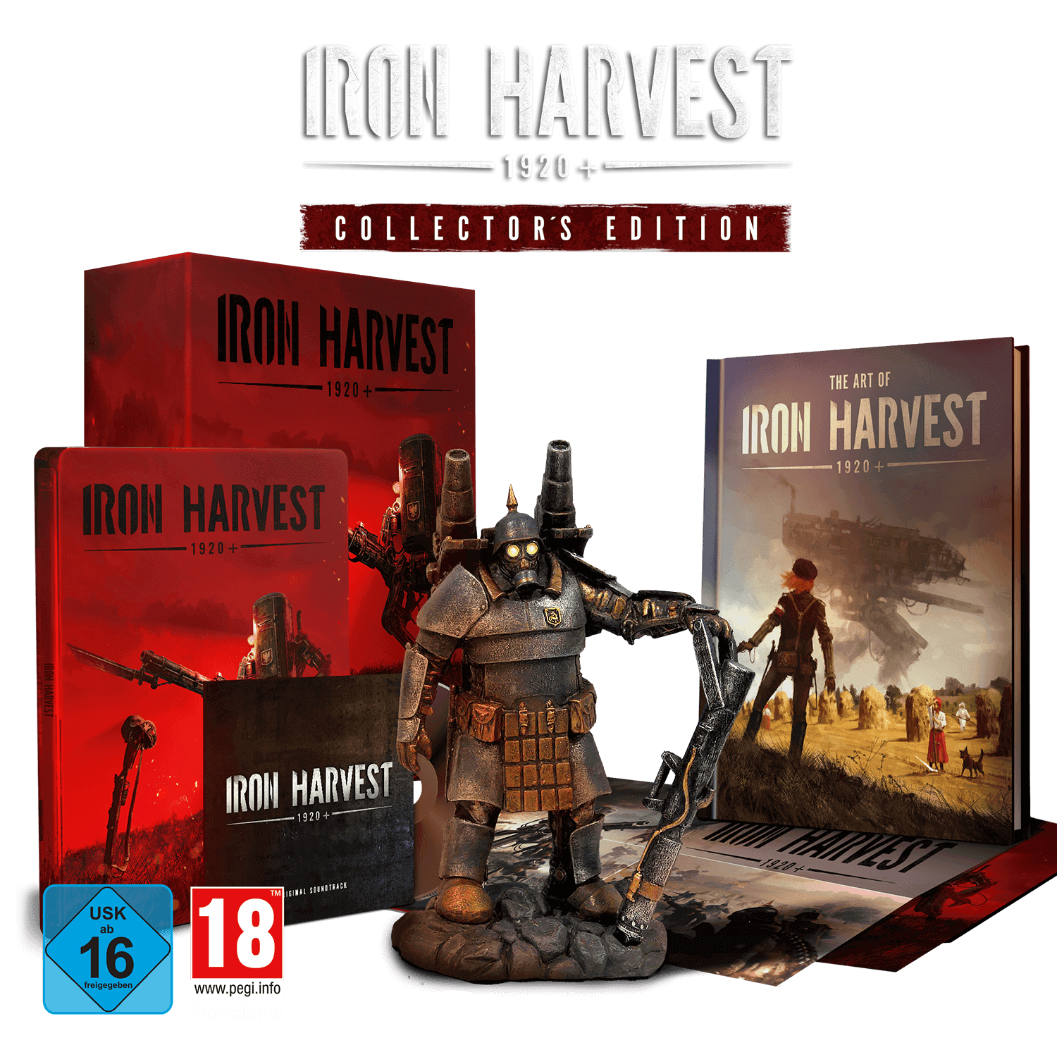 Unboxing da edição de colecionador de Iron Harvest