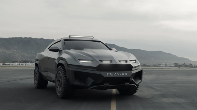Rezvani revela SUV que compartilha seu nome com Batman
