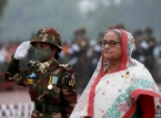A primeira-ministra deposta de Bangladesh, Sheikh Hasina, condenada &agrave; morte devido &agrave; repress&atilde;o estudantil