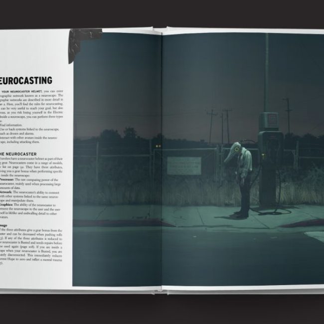 O Livro de Regras Básico do RPG do Estado Elétrico