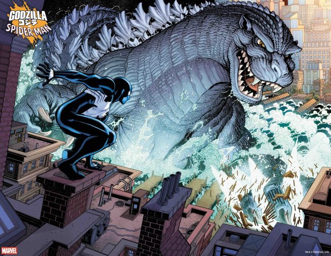 O Homem-Aranha deve salvar a cidade de Nova York de Godzilla na próxima série de quadrinhos