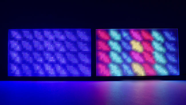Aqui está a nova tecnologia de TV LED True RGB Mini da Sony