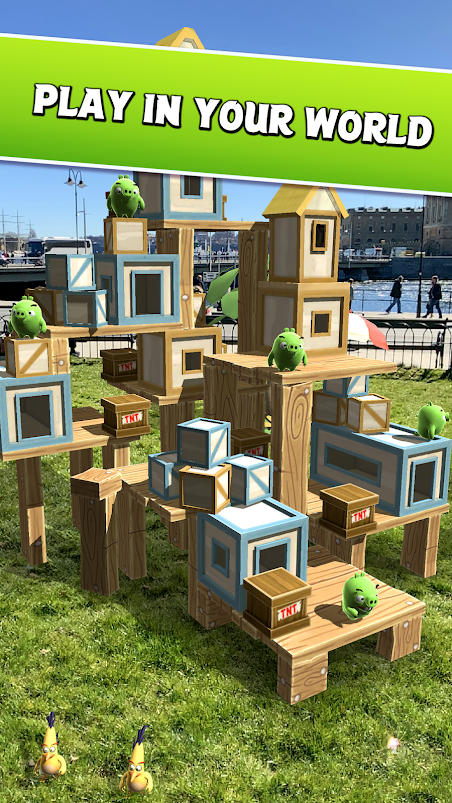 Angry Birds AR: Isle of Pigs já está disponível para Android