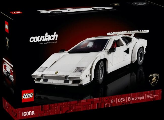 Lego anuncia novo conjunto Lamborghini Countach 5000