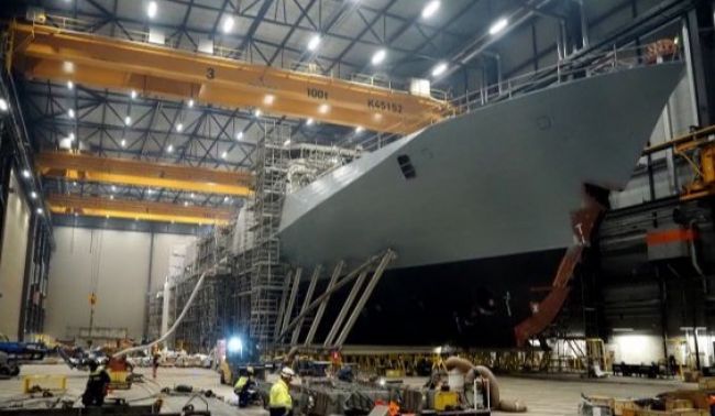 Finlândia completa casco para a primeira corveta da classe Pohjanmaa
