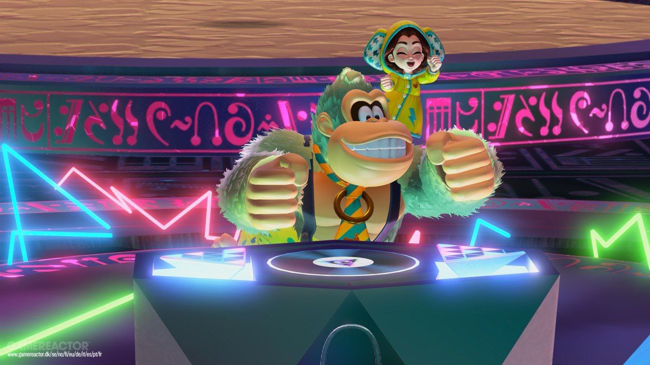 Donkey Kong Bananza: Todas as bananas na camada de ranhura