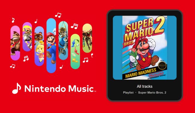 Super Mario Bros. 2 agora adicionado ao Nintendo Music