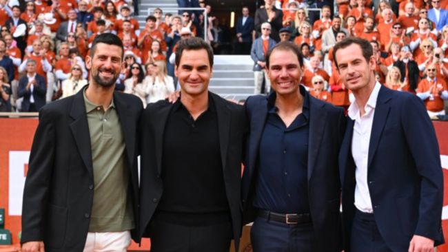 Rafa Nadal recebe homenagem emocionante em Roland Garros com uma reunião do Big Four