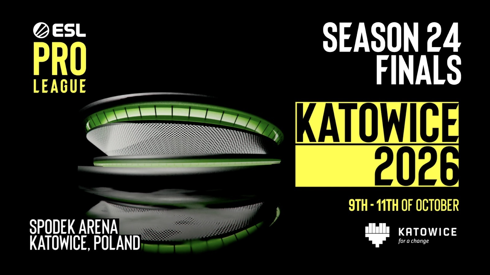 As finais da 24ª temporada da ESL Pro League serão realizadas em ...