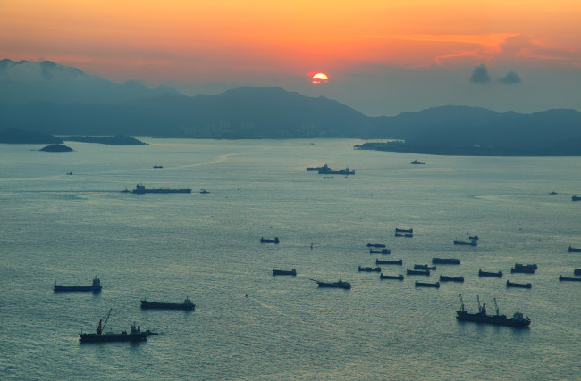 O Mar do Sul da China tornou-se um local privilegiado para dragagem