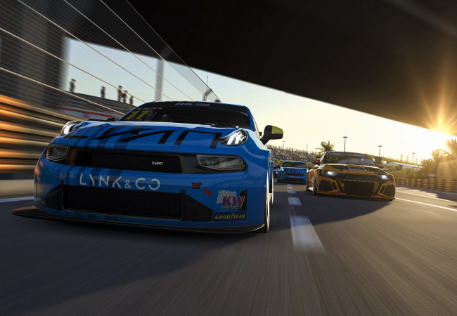 É assim que os novos gráficos em Raceroom se parecem