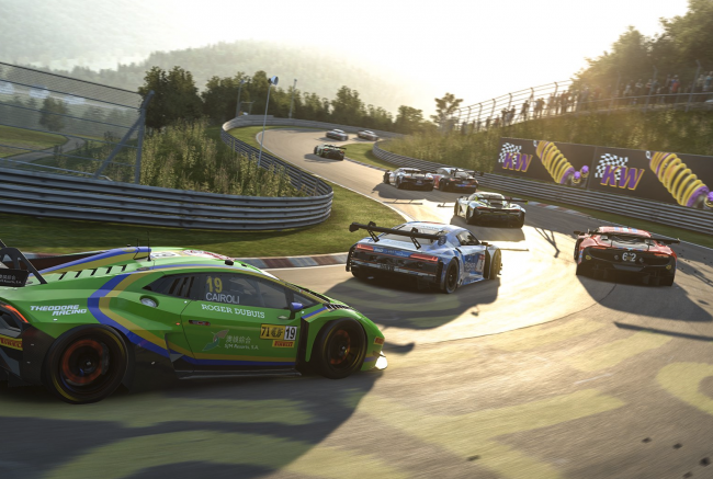 É assim que os novos gráficos em Raceroom se parecem