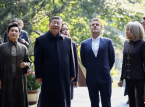 Macron e Xi realizam conversas em Chengdu