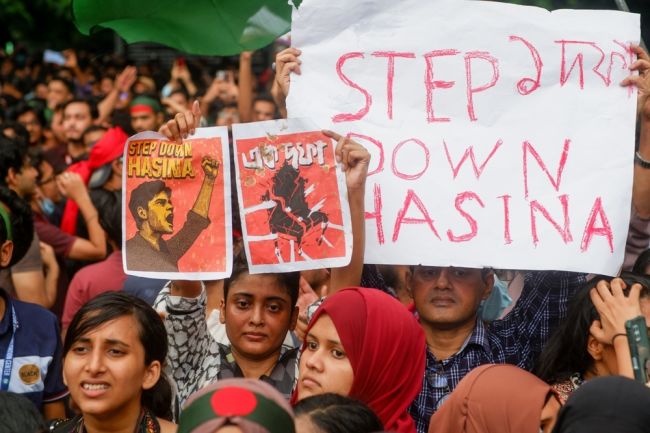 Liga Awami de Bangladesh proibida de eleições