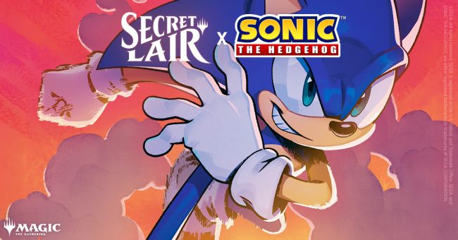 Sonic e seus amigos estão visitando Magic the Gathering