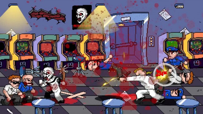 Terrifier: O jogo ARTcade traz sangue, pixels e chiptunes em novembro