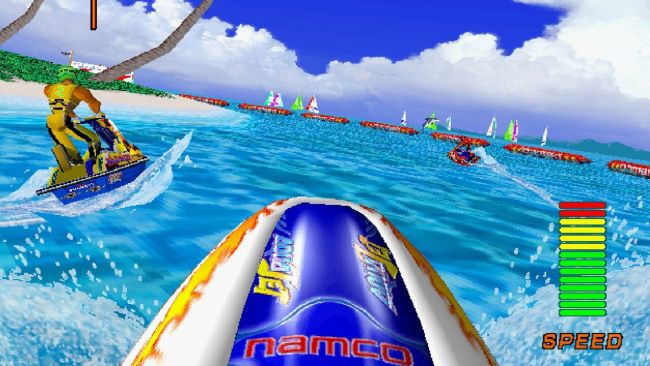 Aqua Jet faz sucesso em Arcade Archives 2