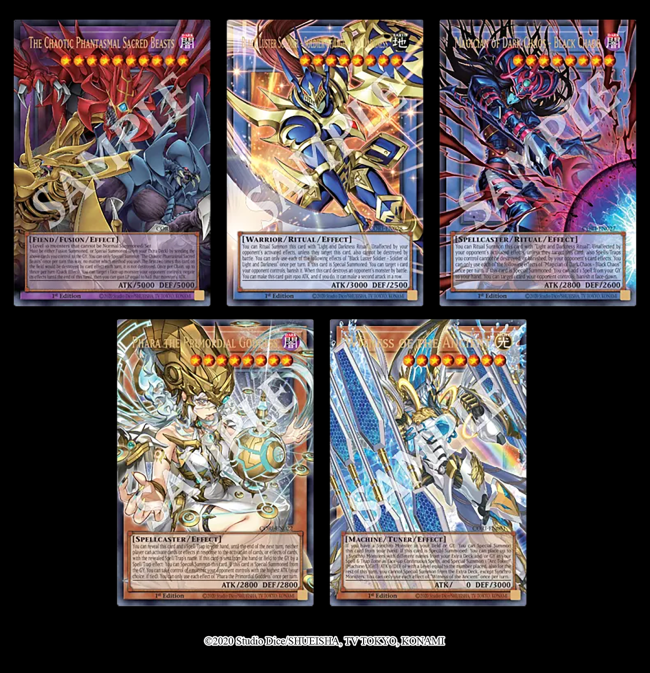 O Rei dos Jogos retorna em Yu-Gi-Oh!' Novo conjunto Chaos Origins